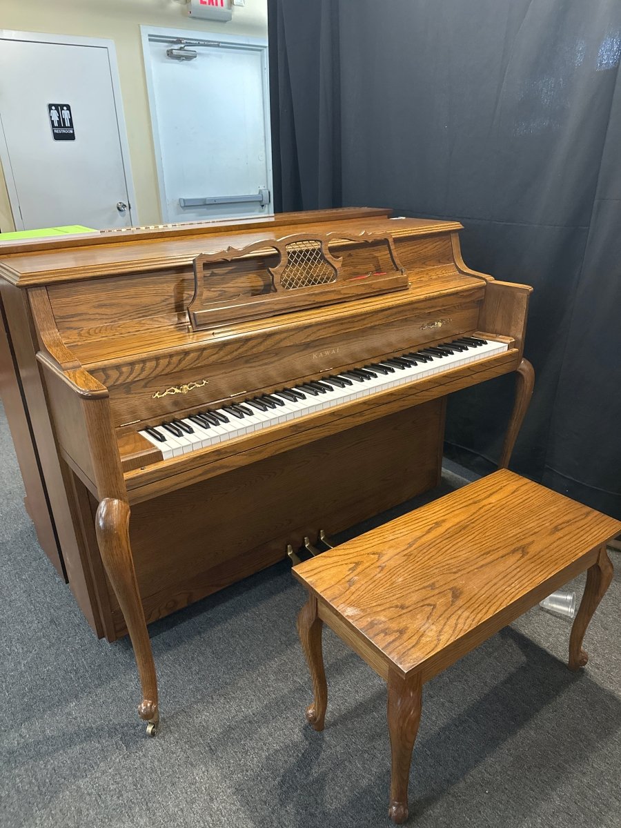 Used Kawai Console Walnut Upright Piano - Cunningham Piano
