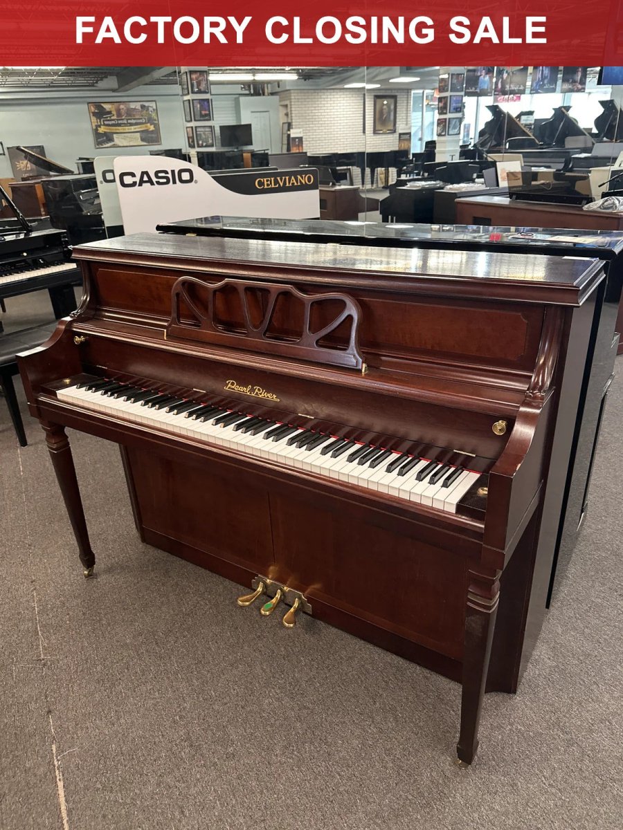 Used Pearl River UP110 - PW2 Upright Piano - Cunningham Piano