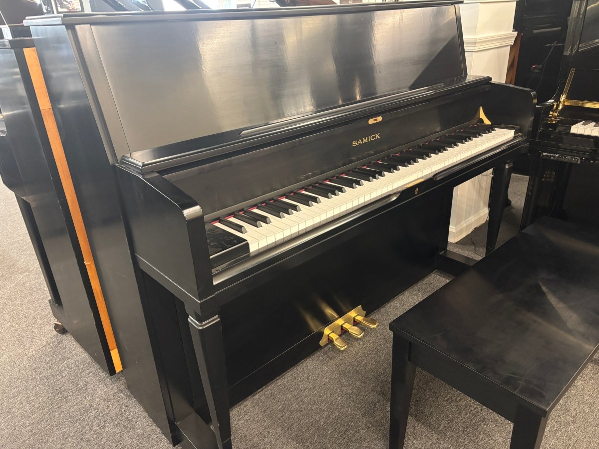 Used Samick JS247 ES Upright Piano - Cunningham Piano