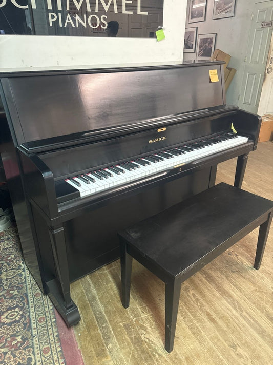Used Samick JS247 ES Upright Piano - Cunningham Piano