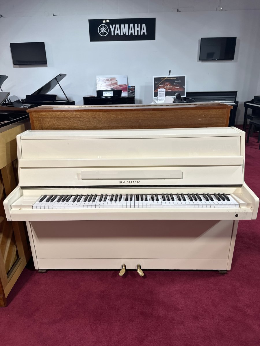 Used Samick S - 105 Upright Piano - Cunningham Piano