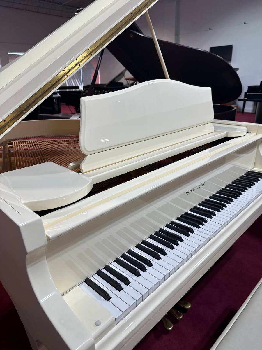 Used Samick SG150C WH Grand Piano - Cunningham Piano