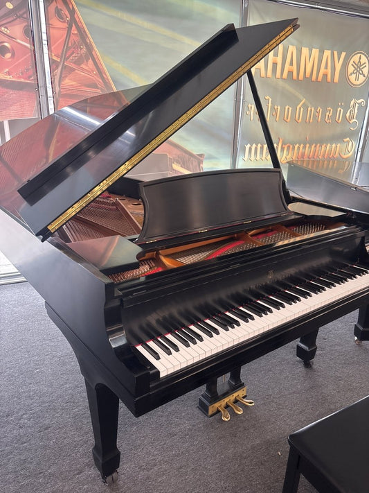 Used Steinway & Sons B Ebony Satin Grand Piano - Cunningham Piano