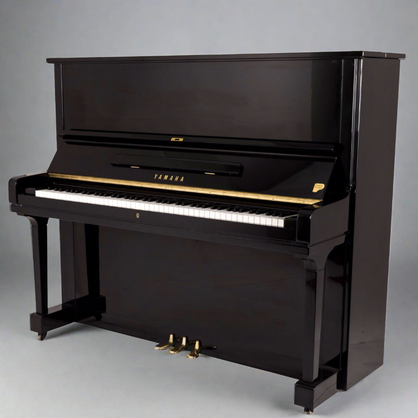 Polished ebony piano hotsell