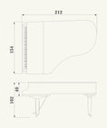 Load image into Gallery viewer, Yamaha C6X 7′ Grand Piano – Polished Ebony | CX Series Power & Precision - Cunningham Piano
