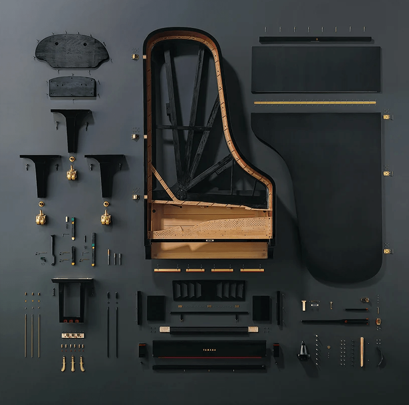Yamaha CFX 9' Concert Grand Piano – Flagship Model in Polished Ebony - Cunningham Piano