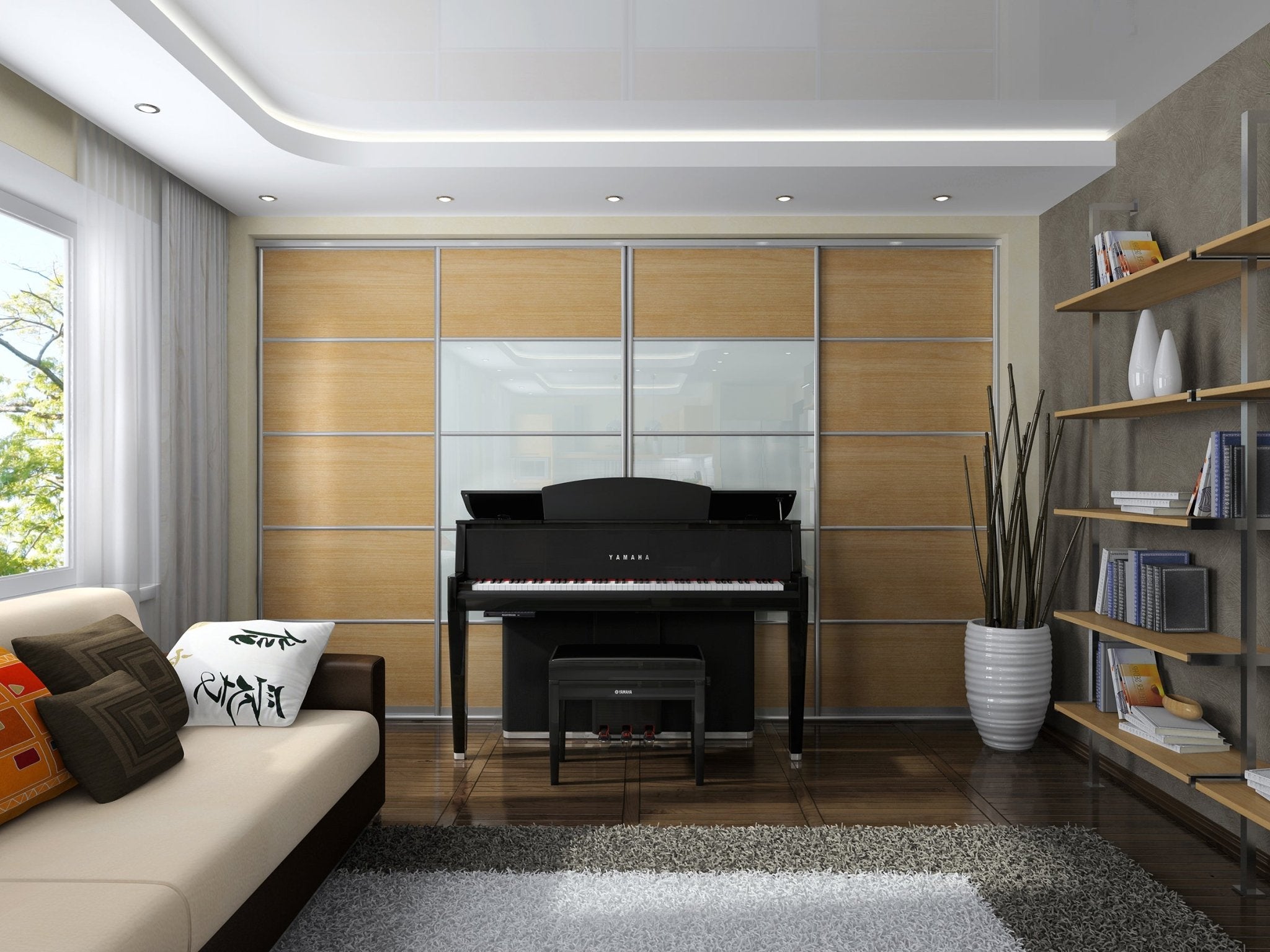 Yamaha N2 AvantGrand Hybrid Grand Piano | Authentic Grand Feel in