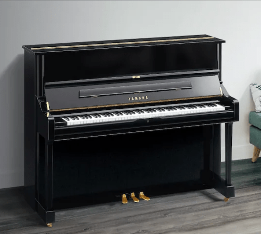 Yamaha U1 48" Upright Piano In Polished Ebony - Cunningham Piano