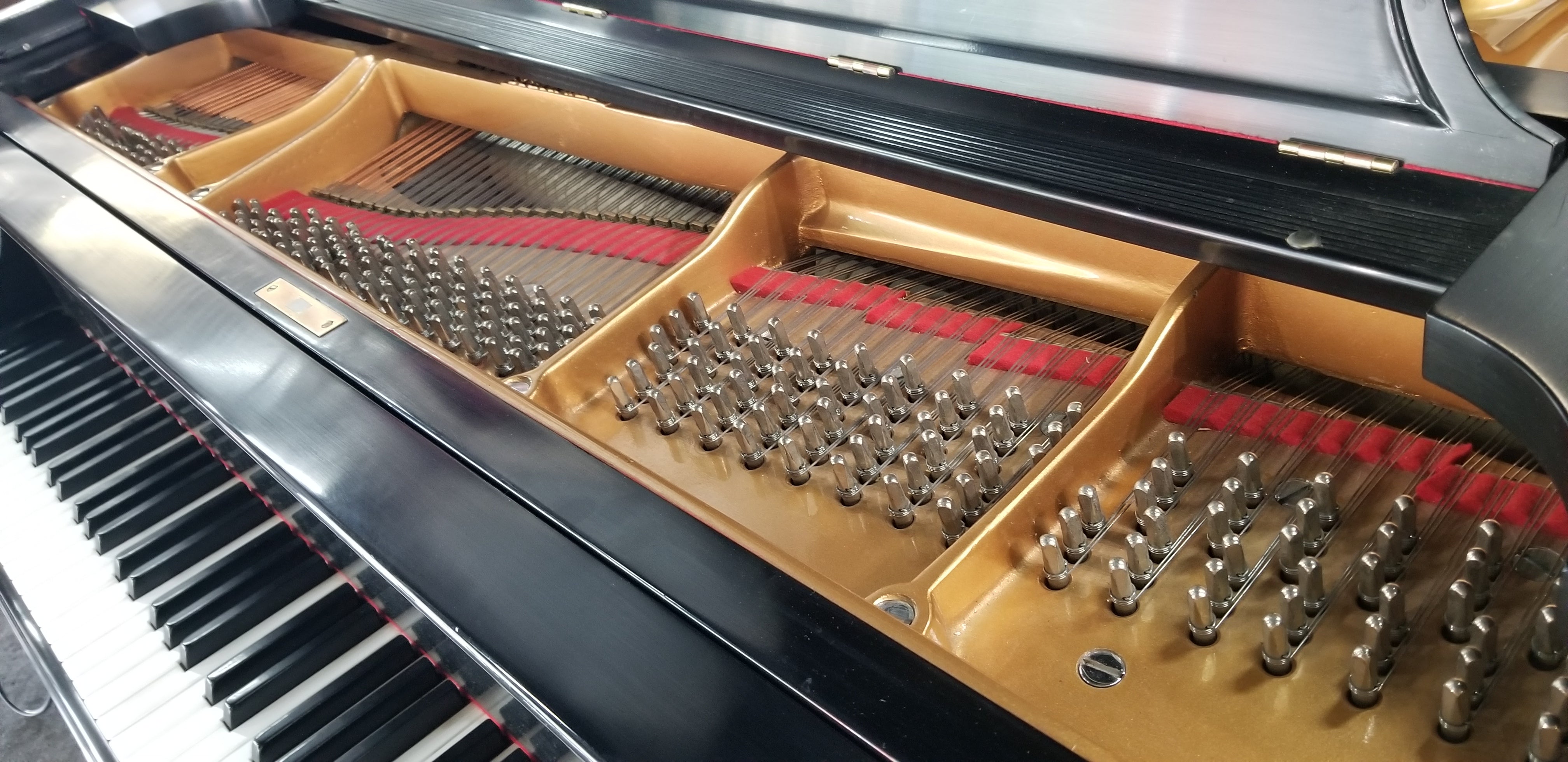 Restored Steinway Model A 6'3" grand piano