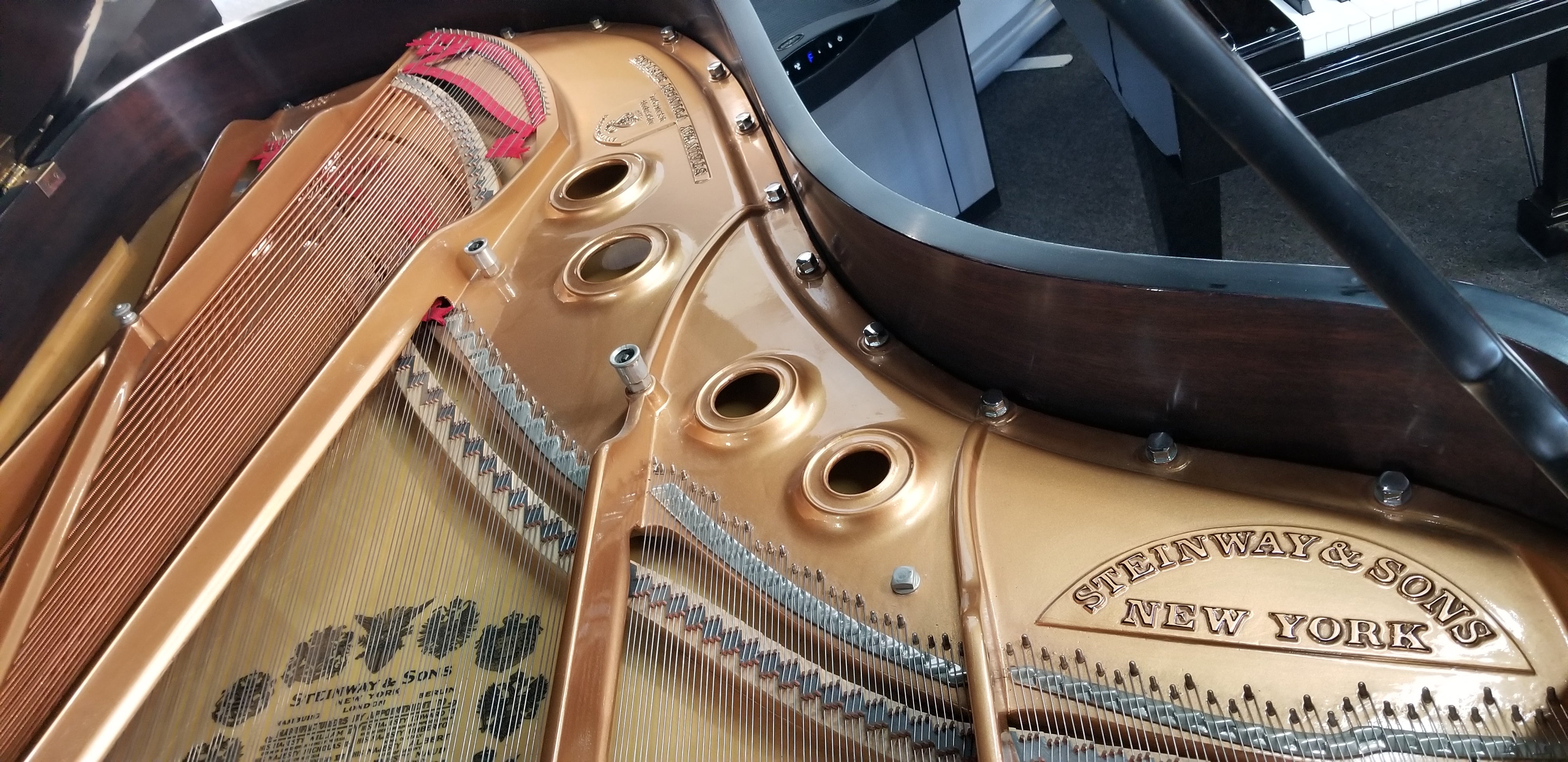 Restored Steinway Model A 6'3" grand piano