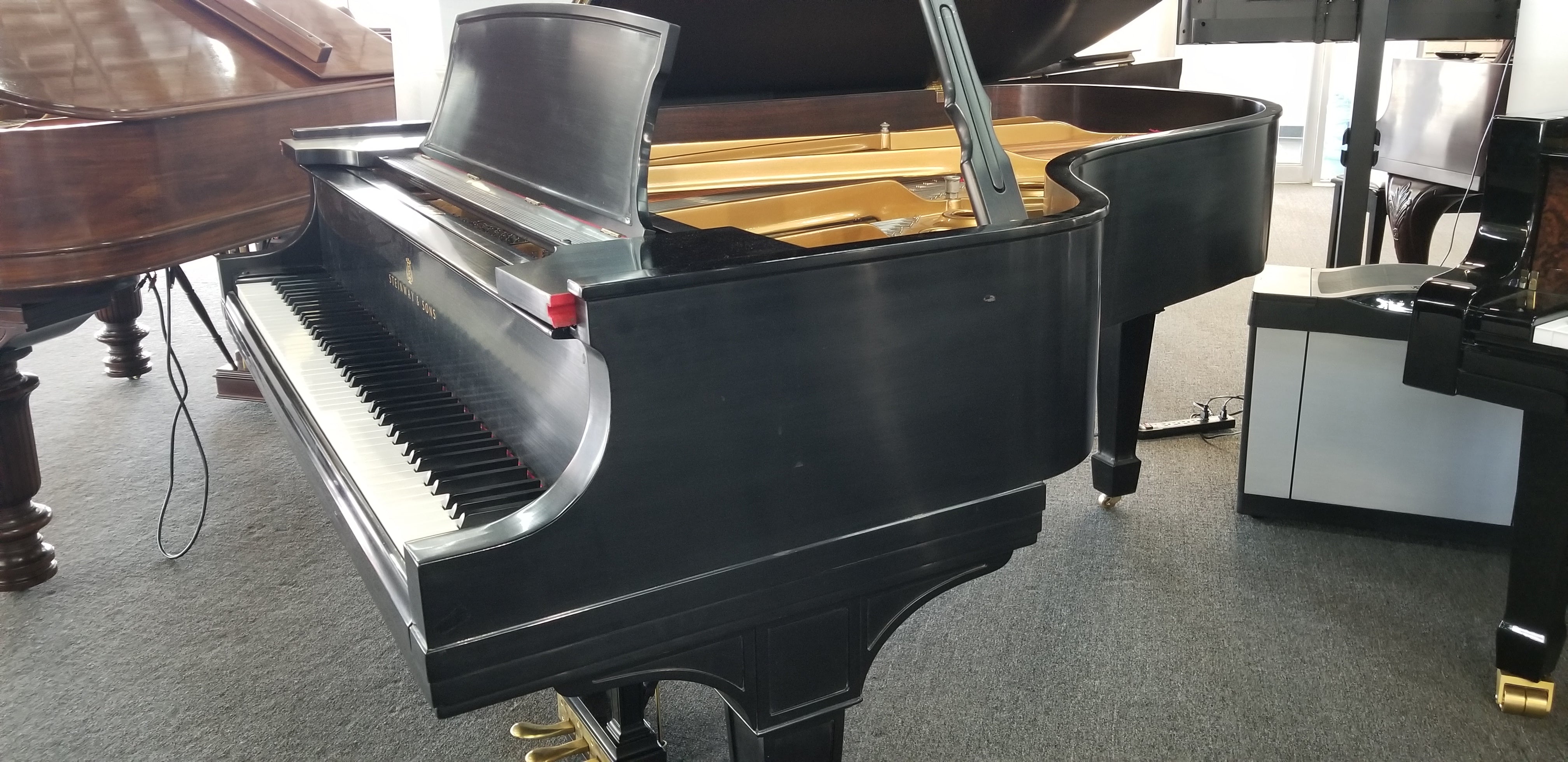 Restored Steinway Model A 6'3" grand piano