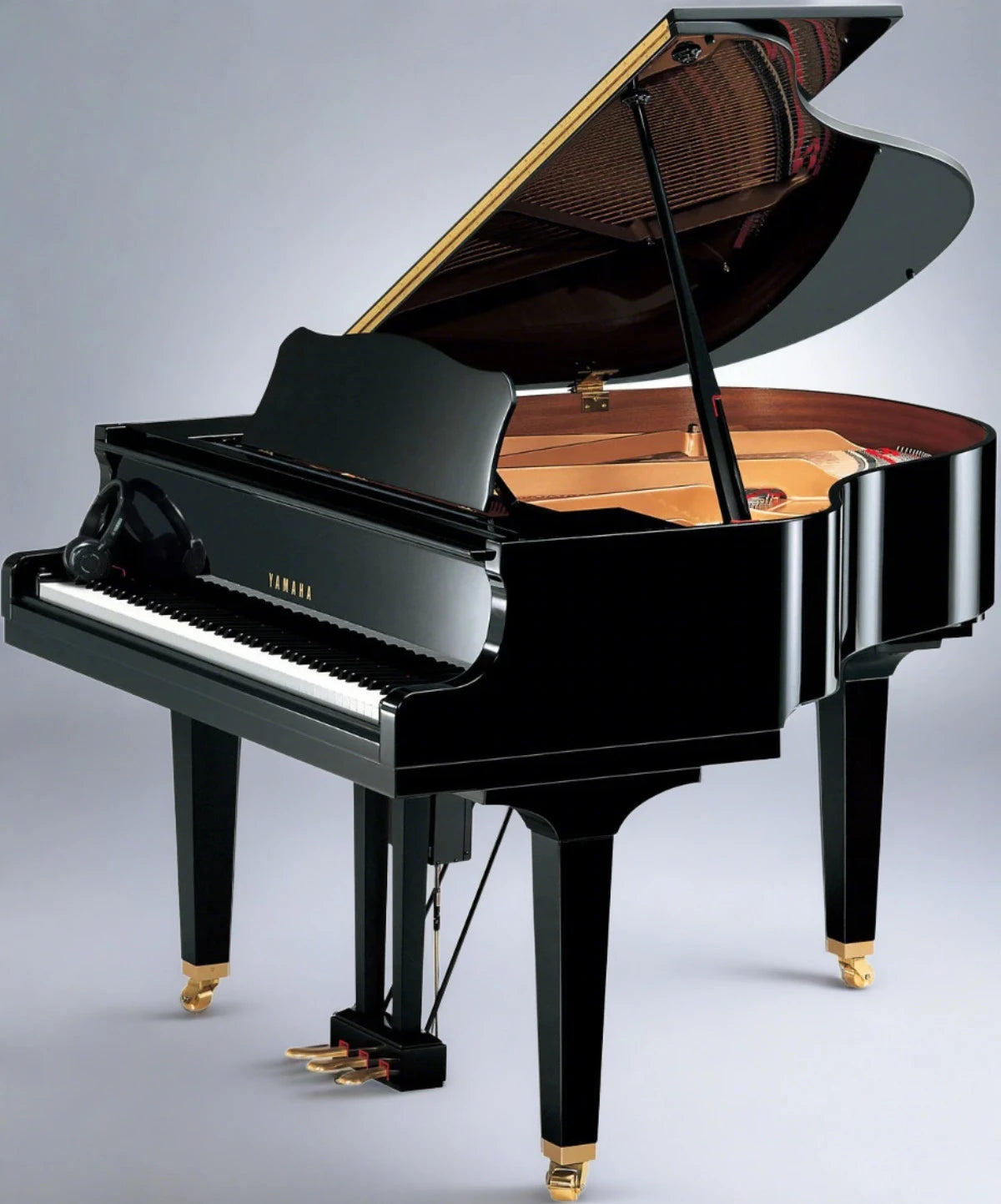 Yamaha Baby Grand Player Piano DGB1K Enspire Standard (ENST) in Ebony Polish