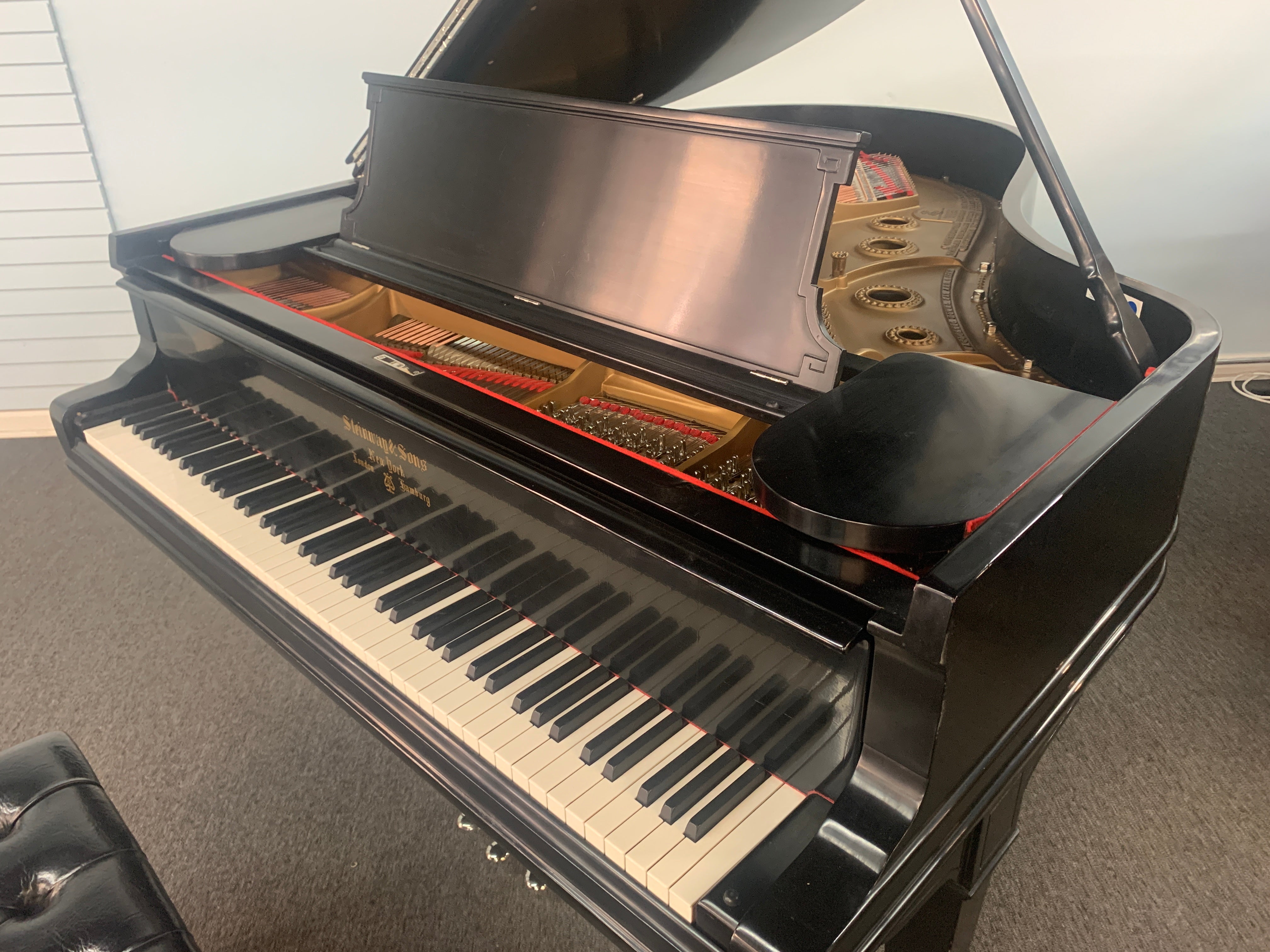 Steinway 6' A in Ebony Satin circa 1895