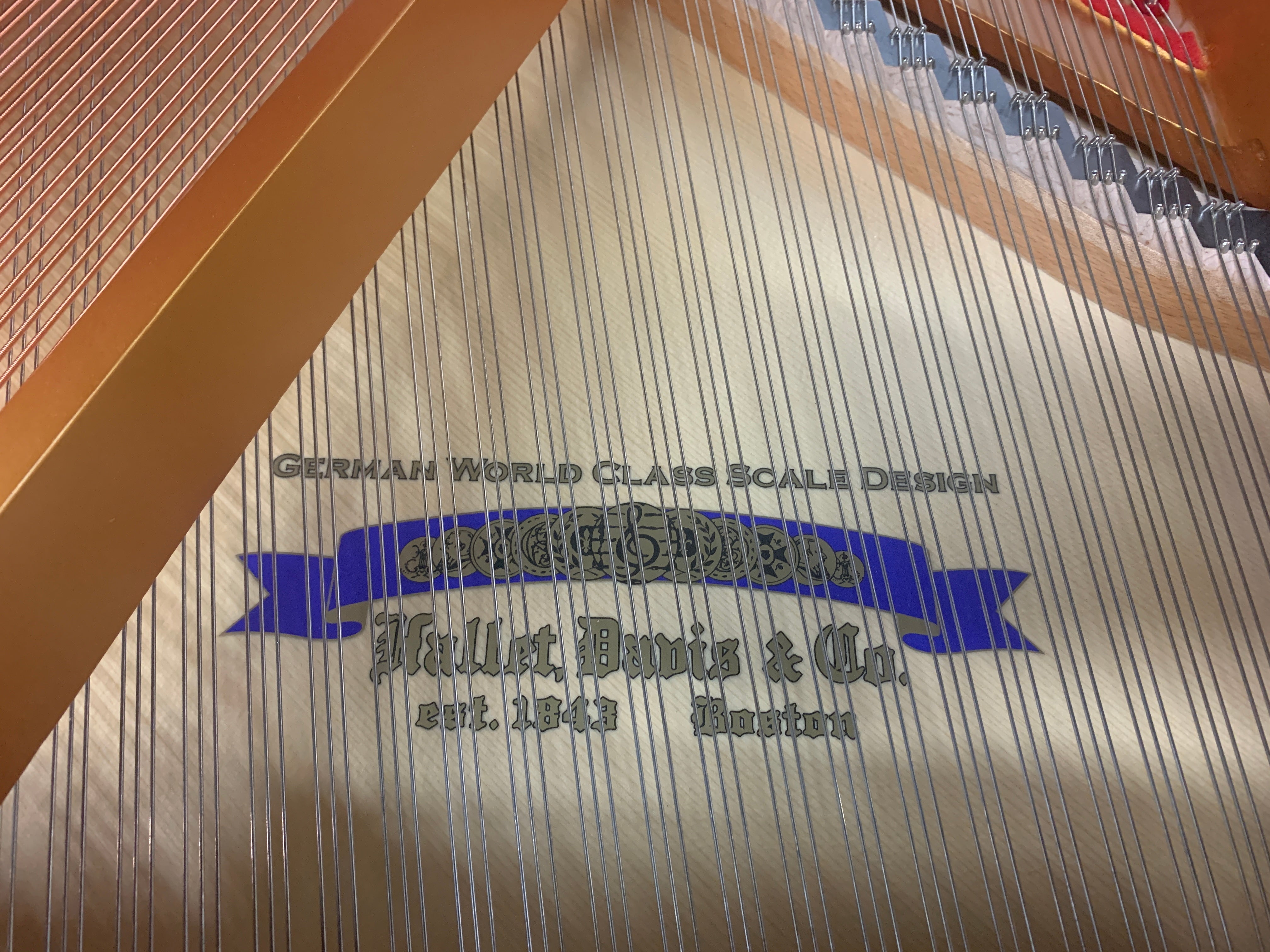 Hallet Davis HS160 5'3" Baby Grand Piano