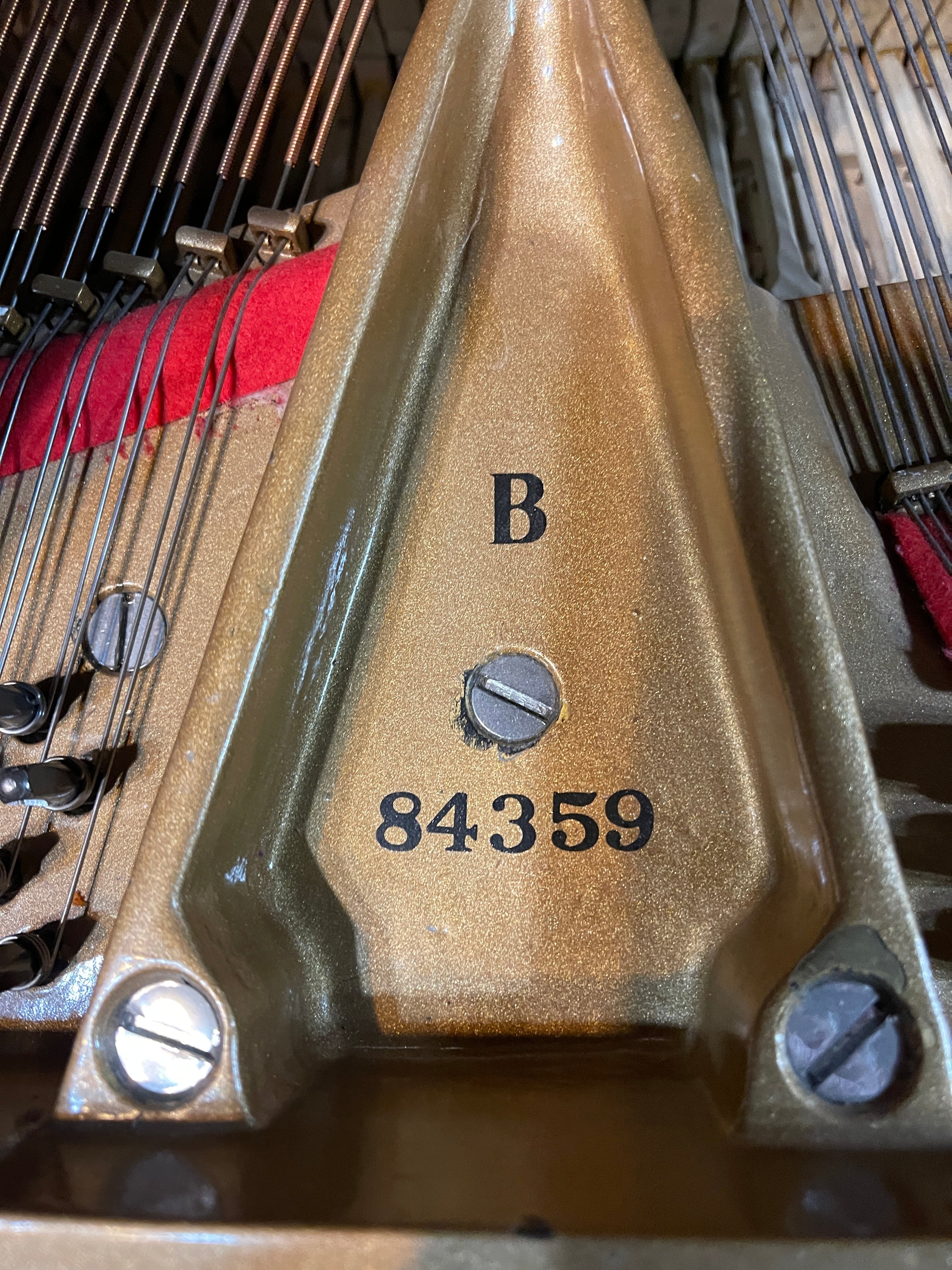 Steinway Model B Grand Piano in Mahogany Satin