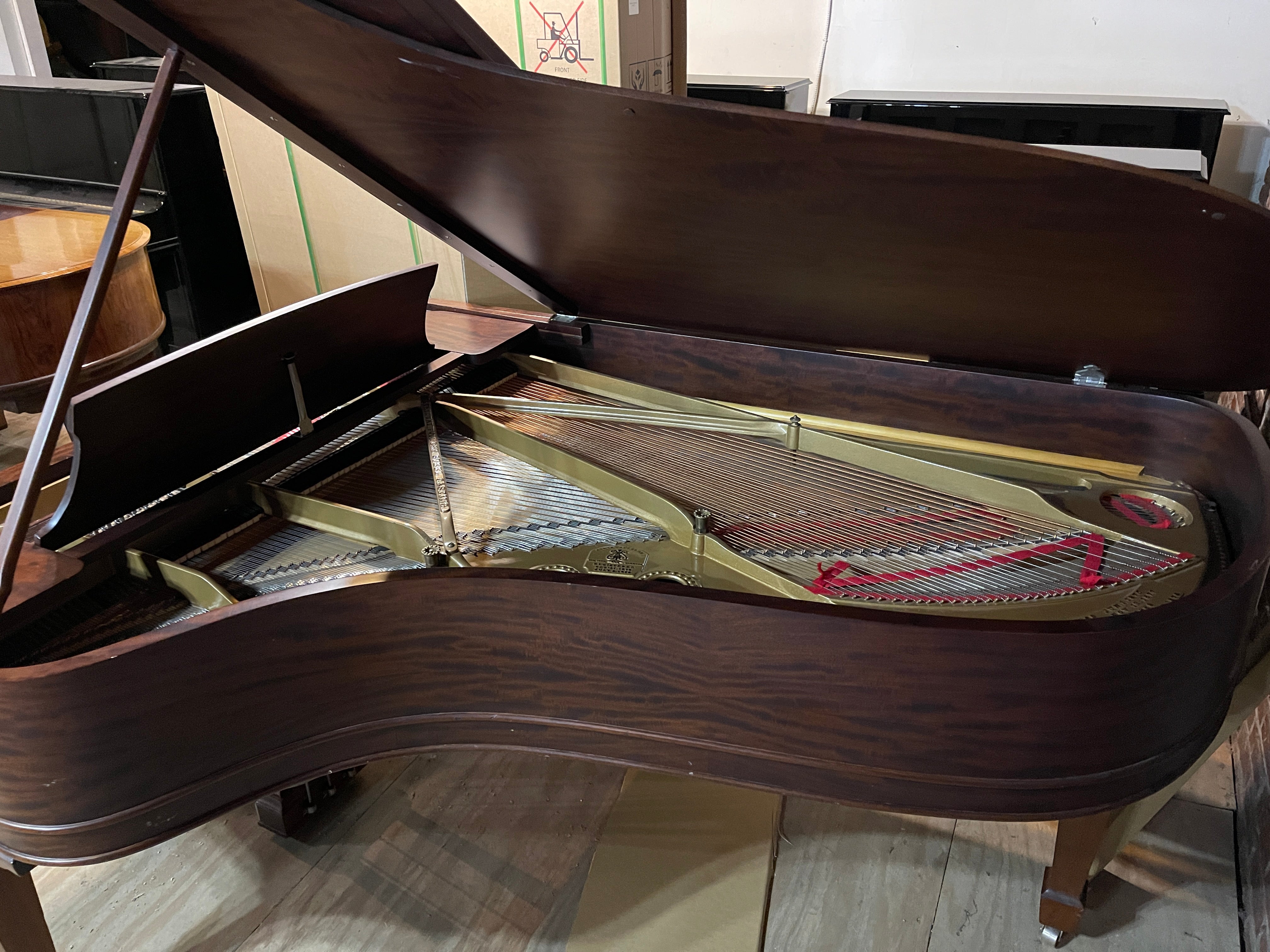 Steinway Model B Grand Piano in Mahogany Satin