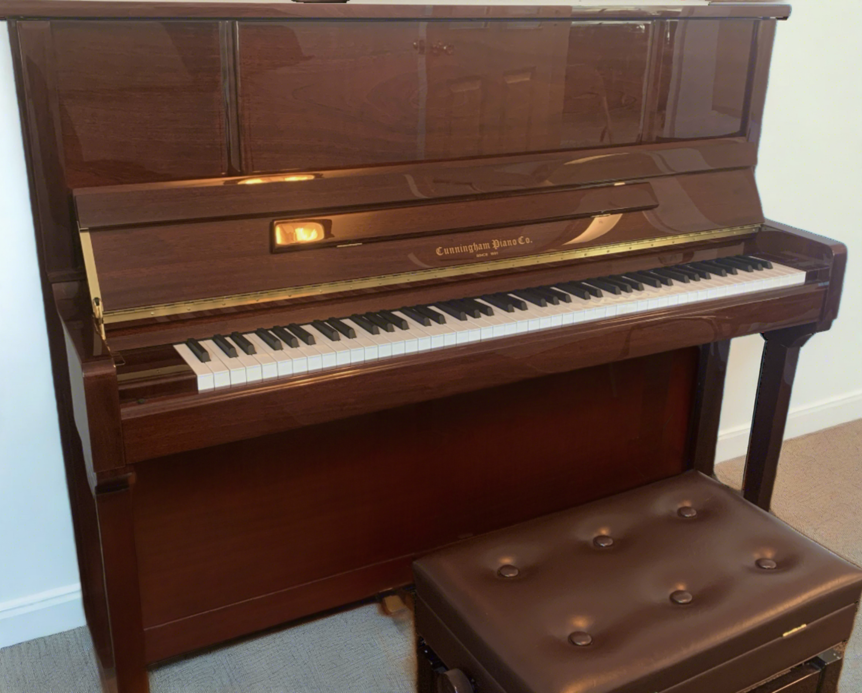 Cunningham Studio Upright Piano