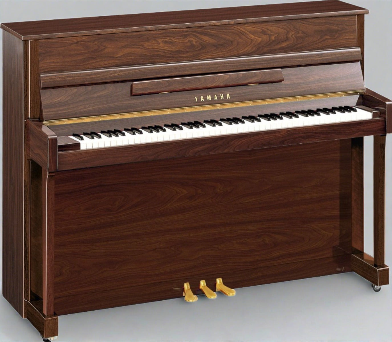 OFFLINE Yamaha B1 Upright Acoustic Piano, Dark Walnut Satin na  Gear4Music.com