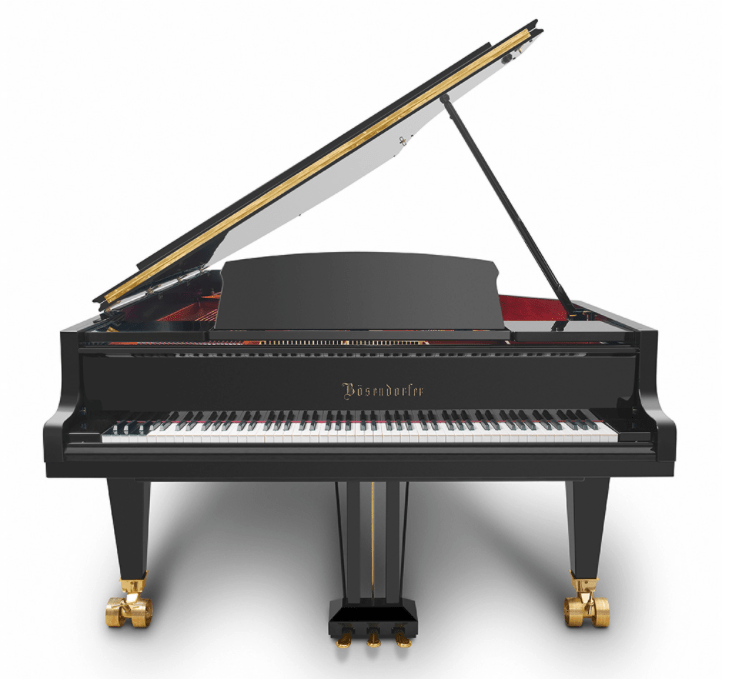 Bösendorfer 290 Imperial 9'6" Concert Grand Piano – Polished Ebony - Cunningham Piano