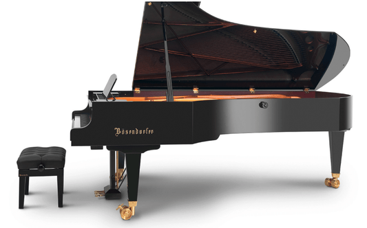 Bösendorfer 290 Imperial 9'6" Concert Grand Piano – Polished Ebony - Cunningham Piano