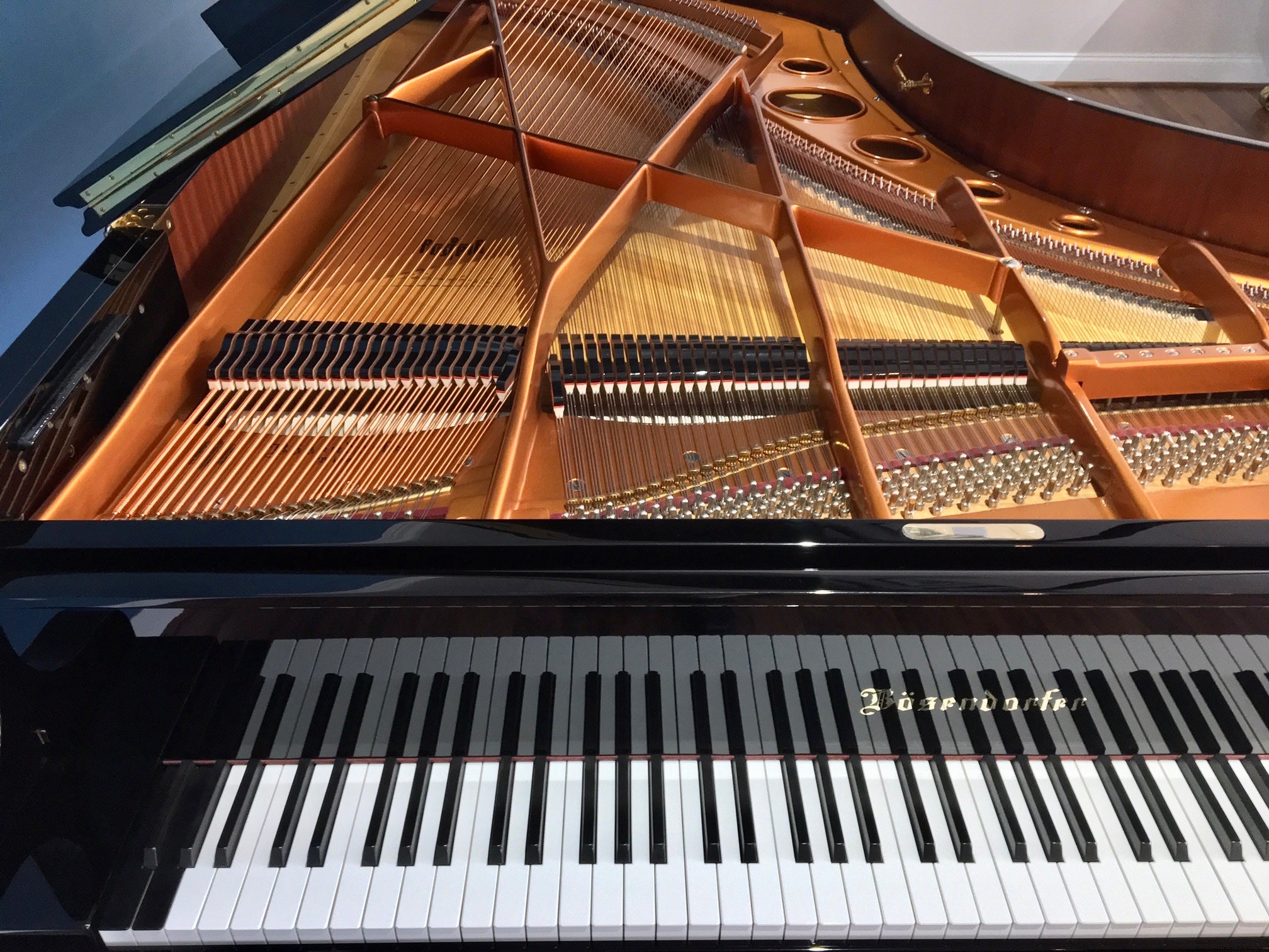 Bösendorfer 225 (7'4") in Polished Ebony