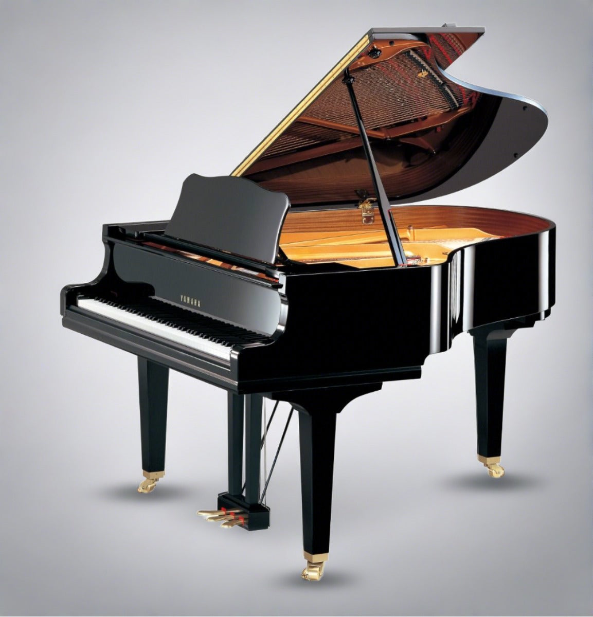 Yamaha GC2 5'8" Grand Piano In Ebony Polish