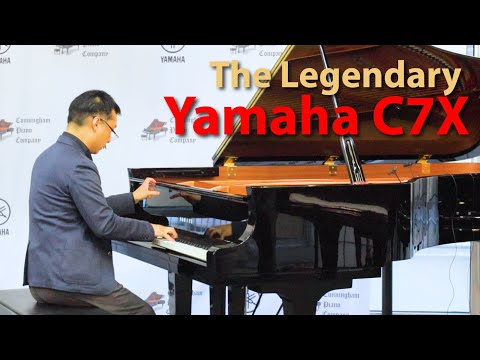 Yamaha C7X 7'6 Grand Piano In Polished Ebony