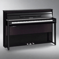 Load image into Gallery viewer, NU1XA Hybrid Upright Piano - Ebony Polish - Cunningham Piano
