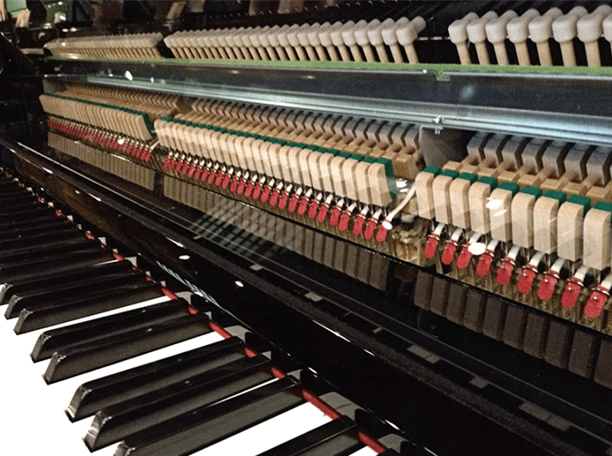 Yamaha NU1X Upright Piano | NU1X Piano | – Cunningham Piano