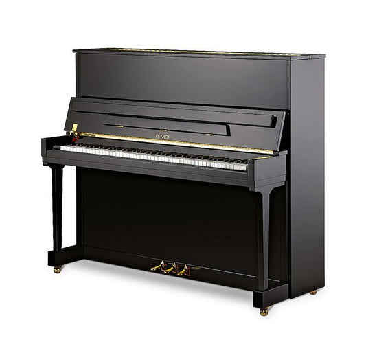 Petrof P 125 (50") Studio Upright Piano - Cunningham Piano