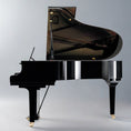 Load image into Gallery viewer, Yamaha GB1K 5' Baby Grand Piano In Polished Ebony Finish - Cunningham Piano
