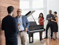 Load image into Gallery viewer, Yamaha GB1K ENCL Disklavier 5' Baby Grand Piano – Polished Ebony - Cunningham Piano
