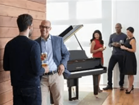 Yamaha GB1K ENCL Disklavier 5' Baby Grand Piano – Polished Ebony - Cunningham Piano