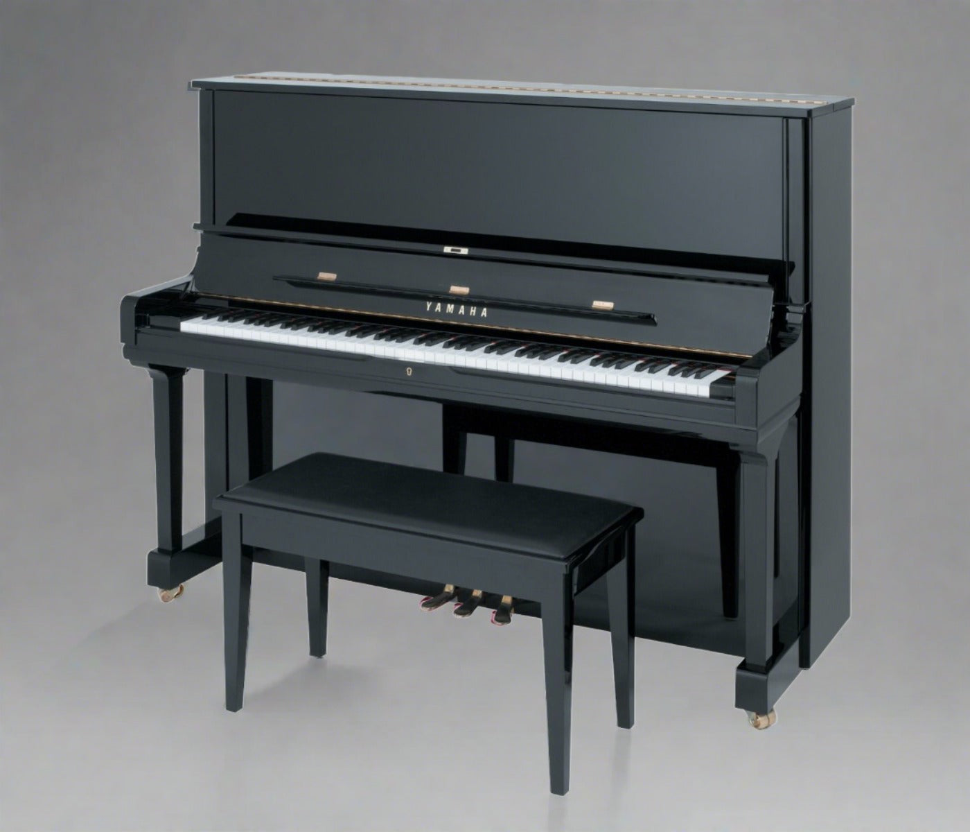 Yamaha YUS3 52" Professional Upright Piano In Polished Ebony