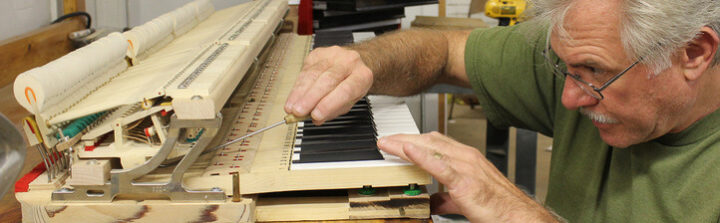 piano’s action assembly