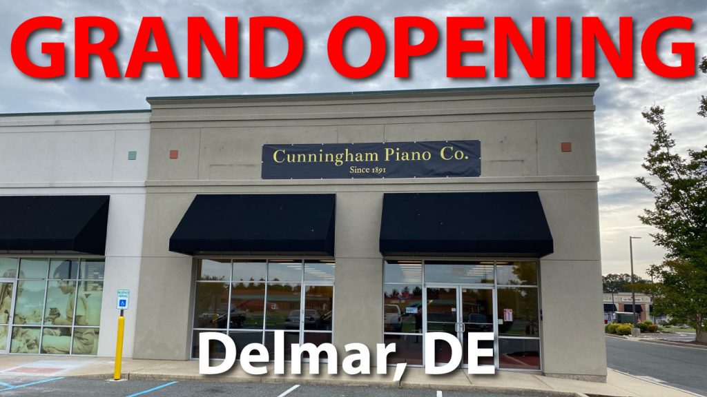 Grand Opening Cunningham Piano in Delmar Delaware